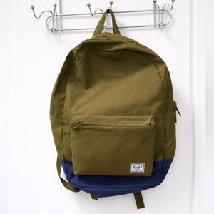 Herschel Supply Company Khaki and Blue Backpack